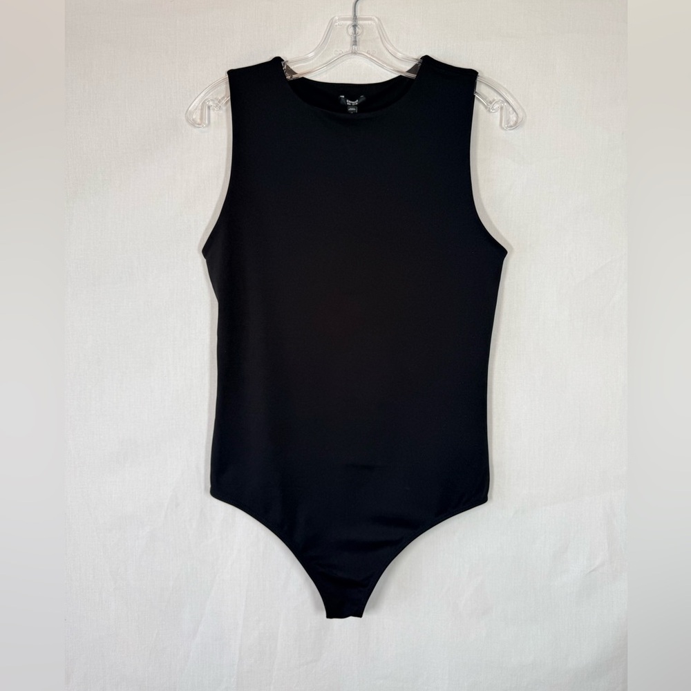 Express Black Sleeveless Women’s One-Piece Bodysuit